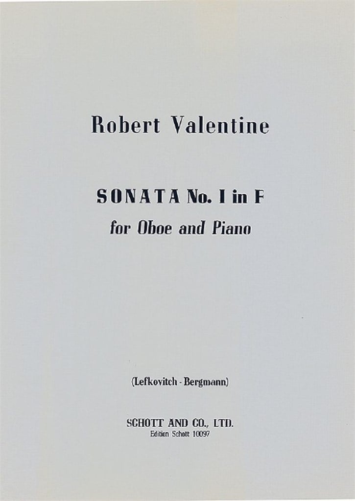 Sonata No. 1 in F major